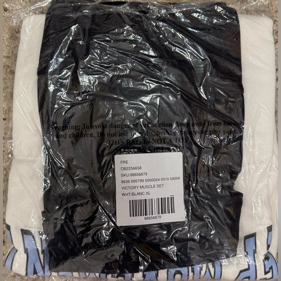 NWT Free People FP Movement Victory Muscle Set - white combo - Small, XL - Picture 12 of 12